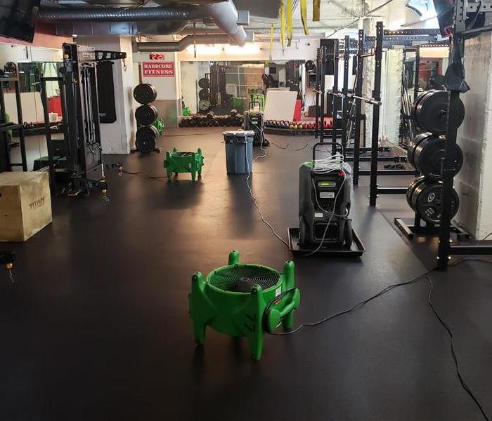 A photo of a gym